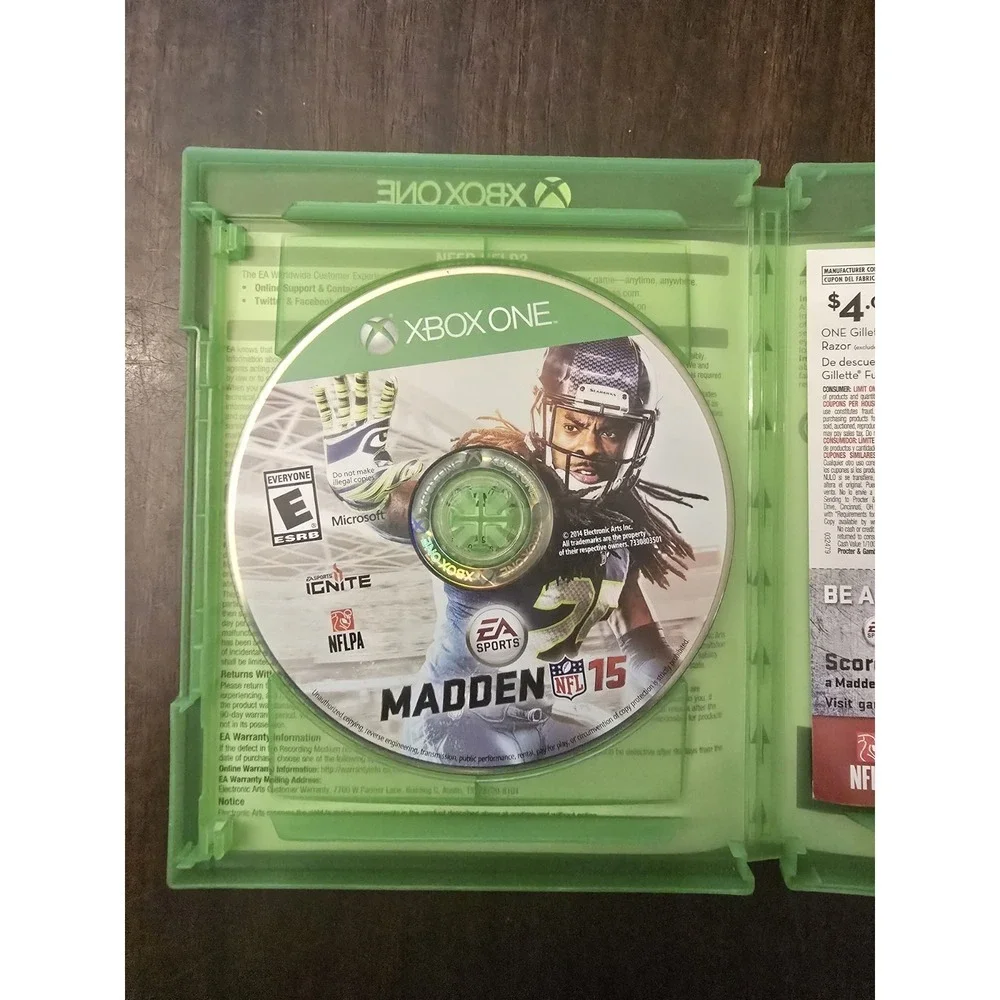 Madden‎ NFL 15 - Xbox One Game - Tested